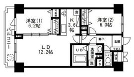 レジディア目白 305 間取り図