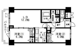 レジディア目白 306 間取り図