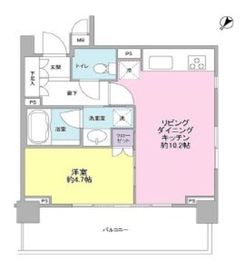 サンピエス根津 405 間取り図