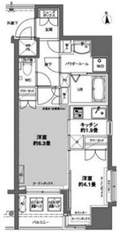 コンフォリア芝公園 1004 間取り図