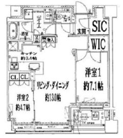 南青山マスターズハウス 5階 間取り図
