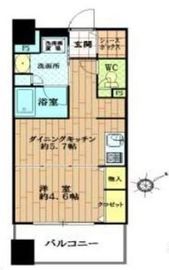 ライオンズシティ恵比寿 4階 間取り図