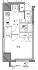 セジョリ西麻布 6階 間取り図