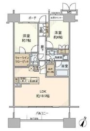 ザ・晴海レジデンス 10階 間取り図