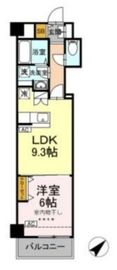 ヒルフラット大崎 519 間取り図