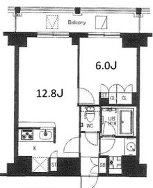 エスティメゾン中野 902 間取り図