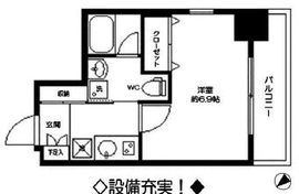 プライマル茅場町 402 間取り図