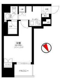 グラーサ銀座イースト 7階 間取り図