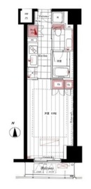 コンパートメント東京中央 6階 間取り図