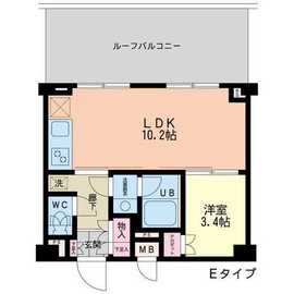 エスティメゾン代沢 311 間取り図