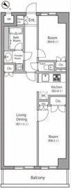 プライマル小石川 403 間取り図