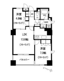 アトラス雑司が谷 10階 間取り図