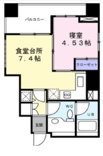 アクトフォルム武蔵小山 203 間取り図