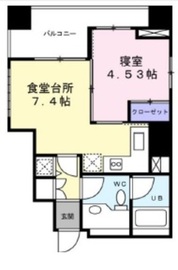 アクトフォルム武蔵小山 203 間取り図