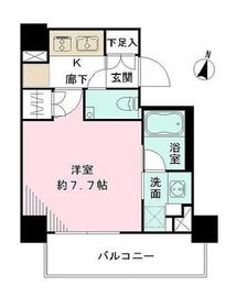 ザ・レジデンス早稲田 1階 間取り図