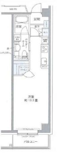 プライムアーバン豊洲 423 間取り図