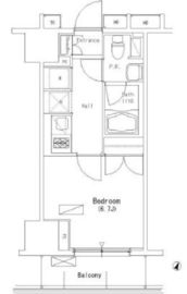 パークアクシス押上 203 間取り図