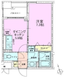 銀座レジデンス壱番館 1202 間取り図