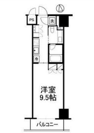 コンパートメント東京中央 7階 間取り図