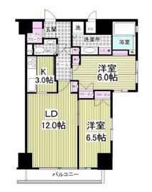 コンパートメント東京中央 10階 間取り図