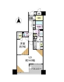 イッツ東京フォーサイトスクエア 4階 間取り図