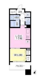 晴海テラス 7階 間取り図