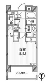 クリオ西池袋 14階 間取り図