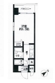 HF東日本橋レジデンス 205 間取り図