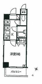 メゾンド島津山 401 間取り図