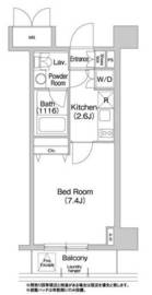 コンフォリア豊洲 303 間取り図