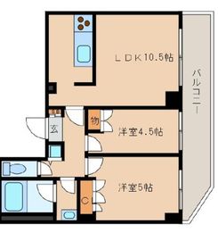 レジディア文京音羽 108 間取り図