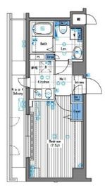 グランド・ガーラ三田 9階 間取り図