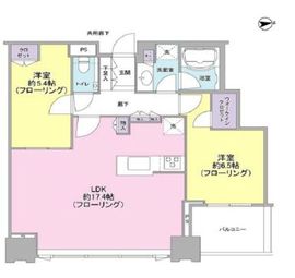 シティタワーズ豊洲ザ・シンボル 19階 間取り図