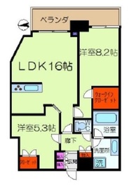 パークハウス清澄白河タワー 32階 間取り図