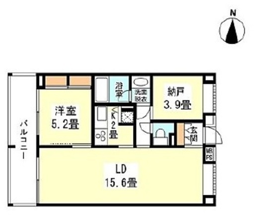 ウェルスクエア碑文谷 116 間取り図