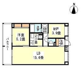 ウェルスクエア碑文谷 116 間取り図