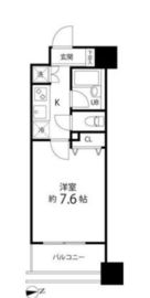 スペーシア秋葉原 505 間取り図