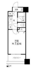 スペーシア秋葉原 1503 間取り図