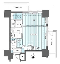 フェニックス西参道タワー 4階 間取り図