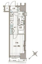 アヴァンティーク銀座2丁目 10階 間取り図