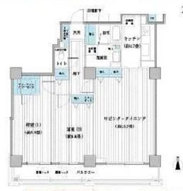 ベルタワー 3104 間取り図