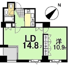 神谷町MTコート 303 間取り図