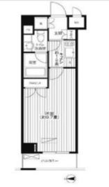グランハイツ東新宿 516 間取り図