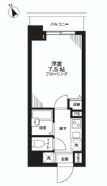 レキシントン・スクエア曙橋 902 間取り図