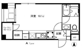 FLEG渋谷 204 間取り図