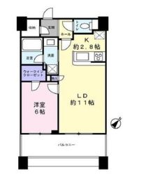 アウルタワー 35階 間取り図