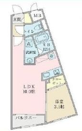 エスペランサ北参道 105 間取り図