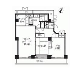 プラティーヌ田町 26 間取り図
