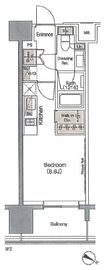 ザ・パークハビオ目黒 207 間取り図