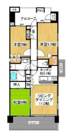 東京ソシオグランデ 10階 間取り図